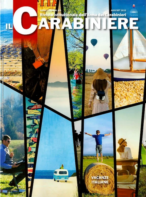 copertina rivista IL Carabiniere agosto settembre 2025