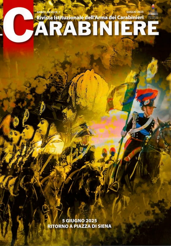 copertina rivista IL Carabiniere luglio 2025