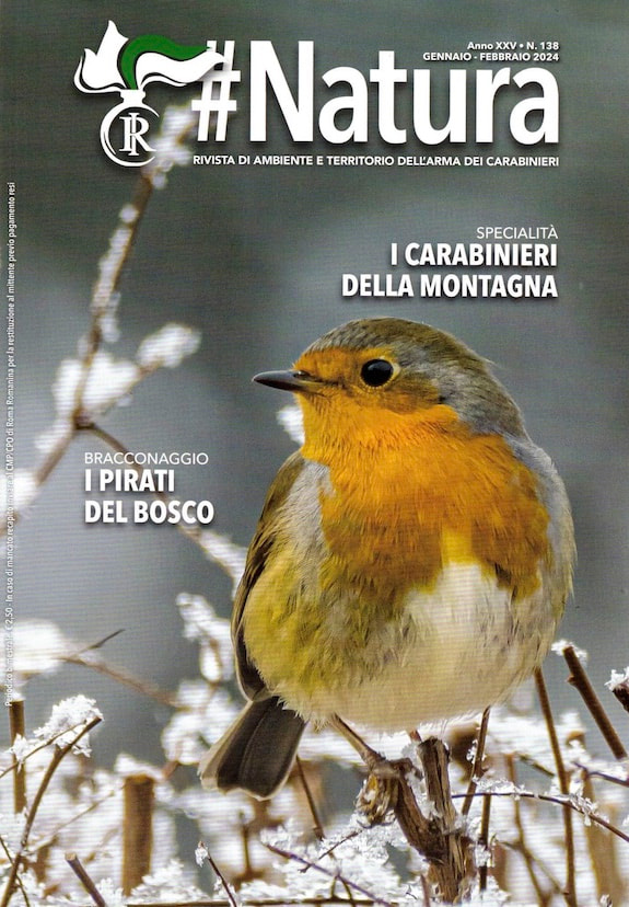 copertina rivista #natura gen-feb 2024