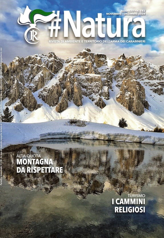 copertina rivista #natura nov-dic 2024