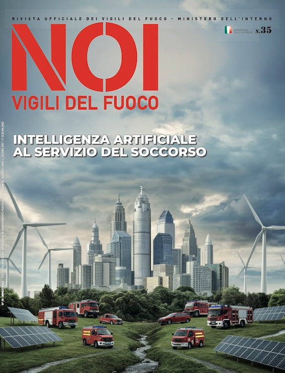 copertina noi vigili del fuoco